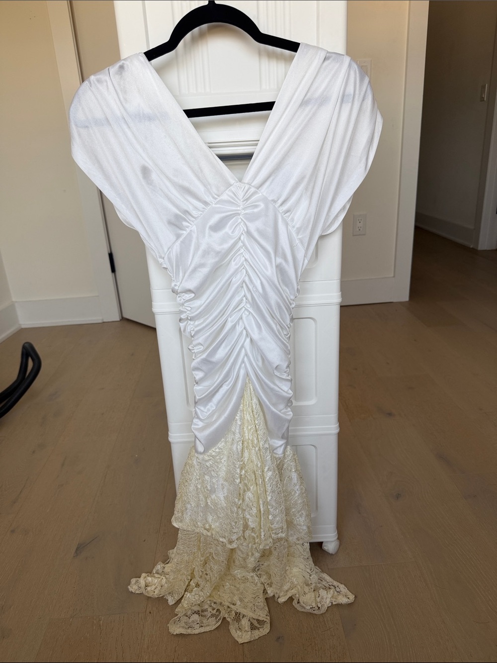 80s Seneca cape dress